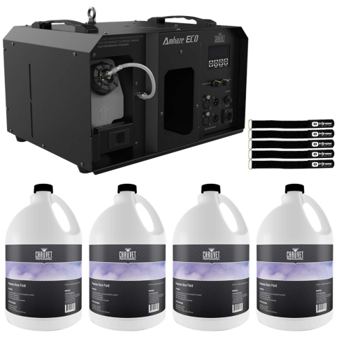 Chauvet Professional Amhaze ECO Haze Machine with Premium Haze Fluid