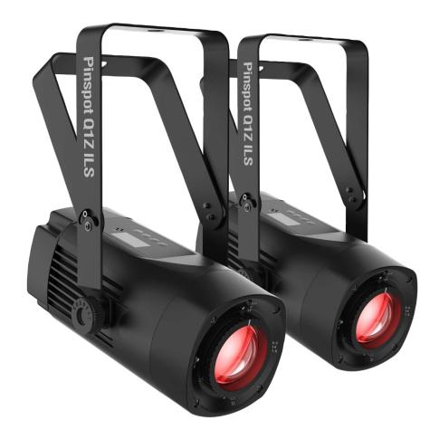 Chauvet DJ Pinspot Q1Z ILS Compact LED Fixture 2-Pack - Open Box Mint