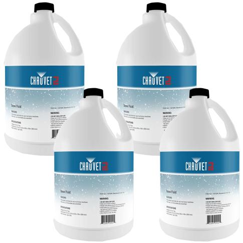 Chauvet DJ SJU Snow Fluid (4 Gallons Package)