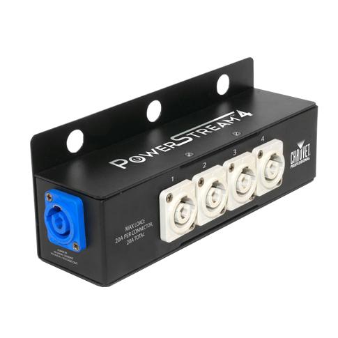 Chauvet Pro PowerStream 4 powerCON Connections Splitter