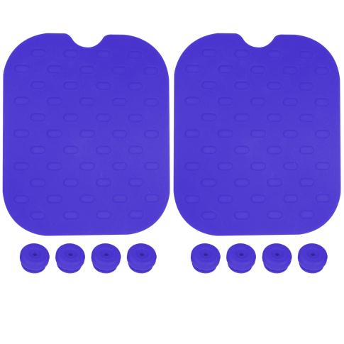 Clutch Blue Pads & Trim Kit for Mighty Series Desktop Monitor Stands