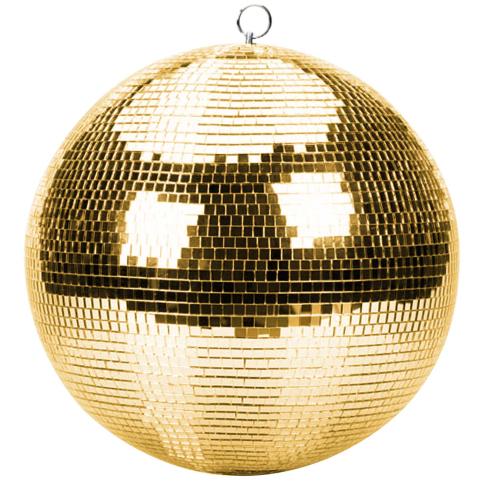 Clutch CL-MB-20-GOLD Mirror Ball Gold - 20"