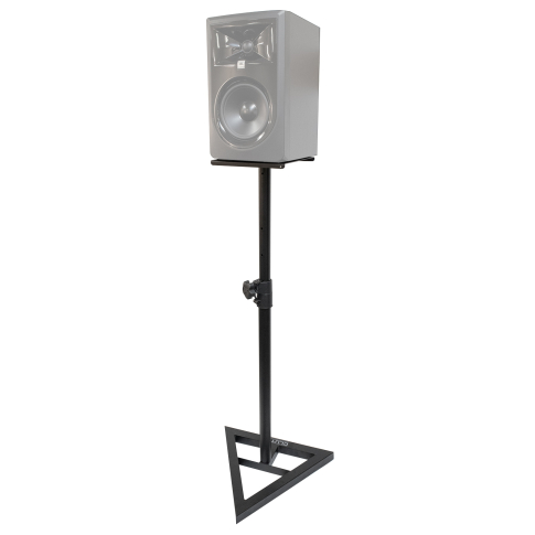 Clutch CL-MS2 Reliable Performance Solutions Studio Monitor Stand Example with Monitor