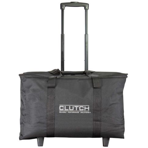 Clutch CL-TOTE221711R Utility Bag with Telescoping Handle & Wheels Front Long