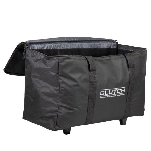 Clutch CL-TOTE221711R Utility Bag with Telescoping Handle & Wheels Open Right