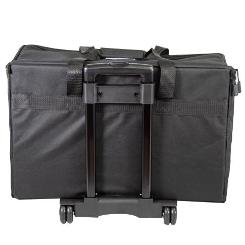 Clutch CL-TOTE221711R Utility Bag with Telescoping Handle & Wheels Rear Down
