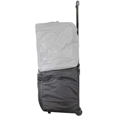 Clutch CL-TOTE221711R Utility Bag with Telescoping Handle & Wheels Stack Left Side