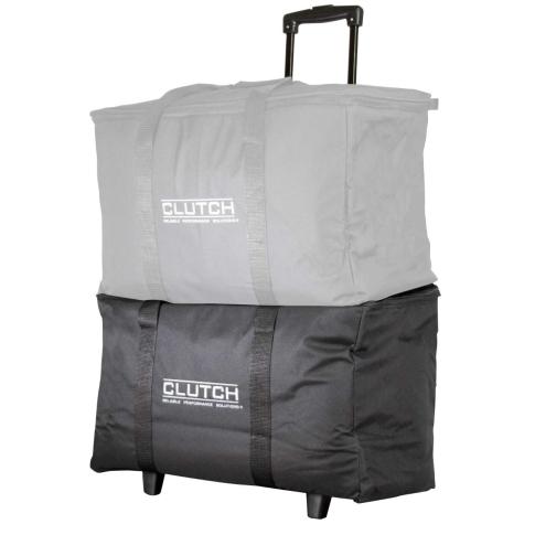 Clutch CL-TOTE221711R Utility Bag with Telescoping Handle & Wheels Stack Left