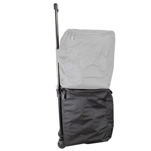 Clutch CL-TOTE221711R Utility Bag with Telescoping Handle & Wheels Stack Right Side