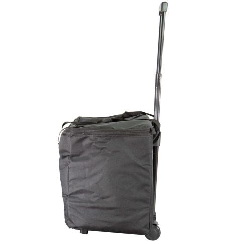 Clutch CL-TOTE221711R Utility Bag with Telescoping Handle & Wheels Tall Side