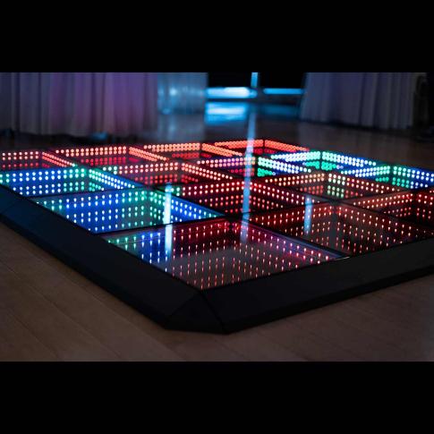 Clutch LED Dance Floor Infinity Panel 14'x14' Package | IDJNOW