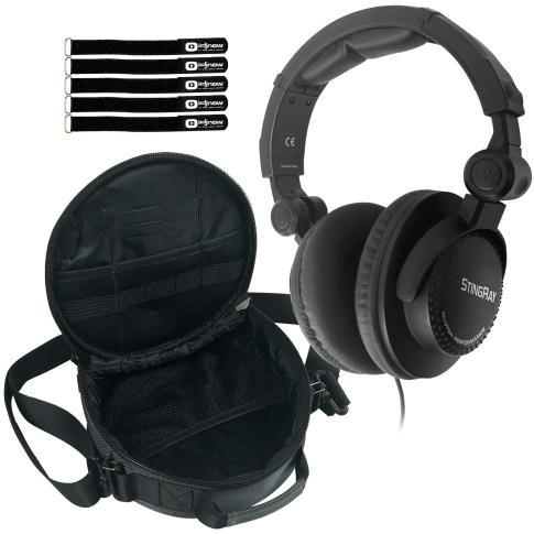 Clutch Stingray Performance DJ Headphones with Gear Bag Package