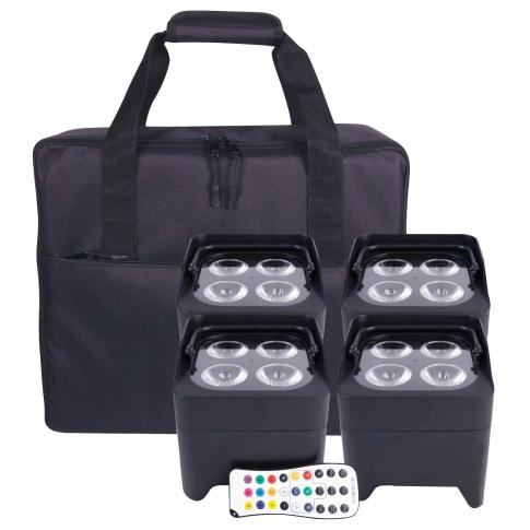 ColorKey CKW-6024 4-Pack MobilePar Mini Hex with Case Main
