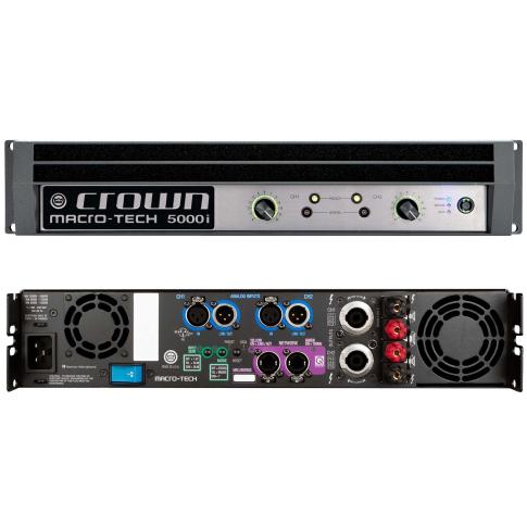 Crown Audio MA 5000i Two-channel 2500W Power Amplifier | IDJNOW