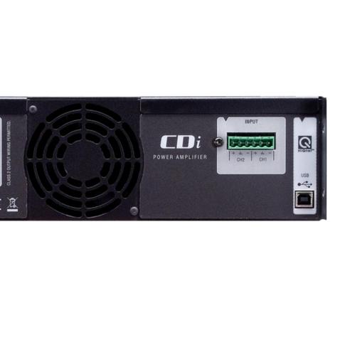 Crown Cdi 2000 Two-channel, 800W @ 4Ω, 70V/100V/140V Power Amplifier Close Up