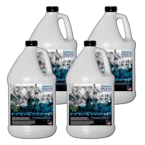 Froggy’s Fog Cryo Freeze - Low Lying Ground Fog Machine Fluid Juice - 4 Gallons