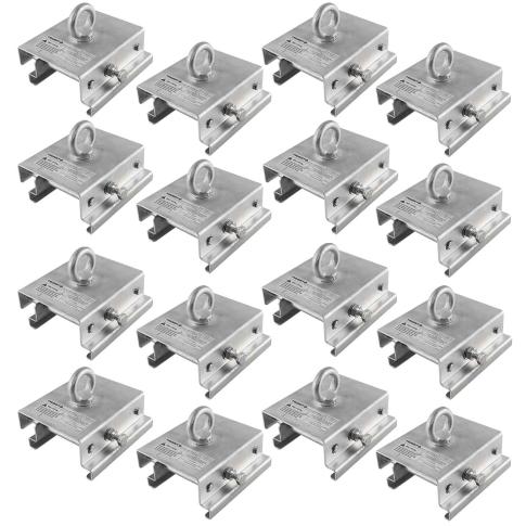 (16) Trusst CT-TENT Adjustable Tent Clamps for Clear Span Tents using Keder Grooved Beams