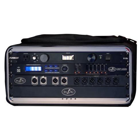 DAS Audio DSP Rackbag Bundle of DSP-226 Speaker Processor in Rack Bag Front