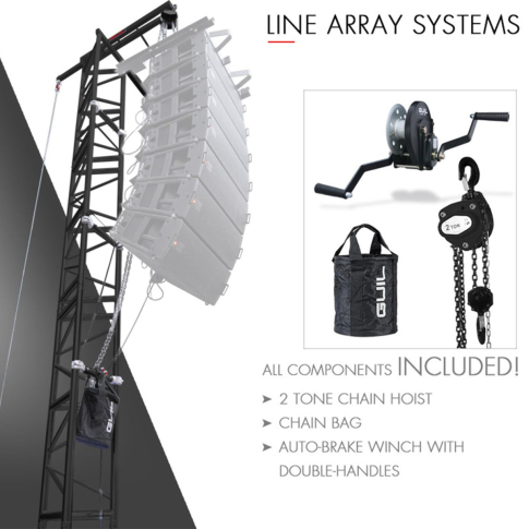 【中古】 Terminal Sound System / Constructing Towers Rigging tower for Line Array systems - Ref. TMD-545/N | GUIL