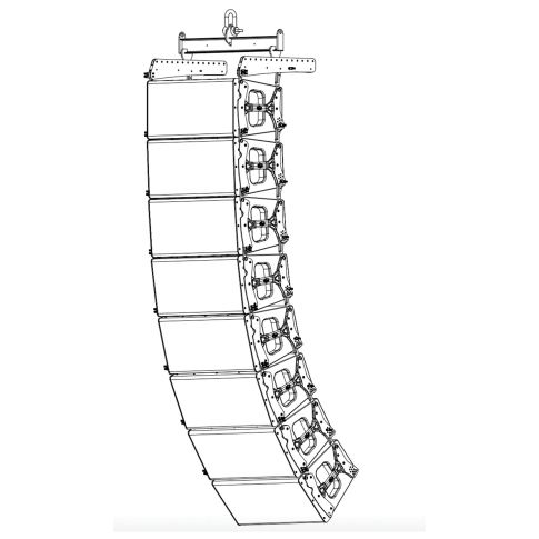 DAS AX-AERO12S2 Rigging Bumper for Aero 12 or Aero 12A Diagram