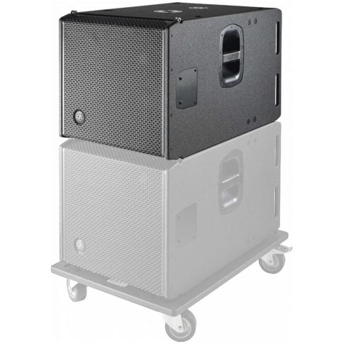 DAS EVENT-115A 15-inch Powered Subwoofer Stacked Angle View