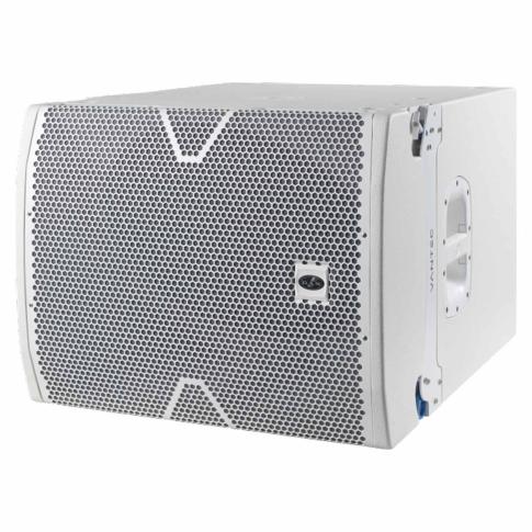 DAS Vantec 118A-W Active 18" High-Output Subwoofer in White