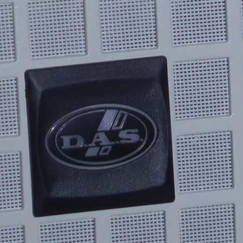DAS Event 208A Dual 8" Powered Line Array Speaker in White Close-up