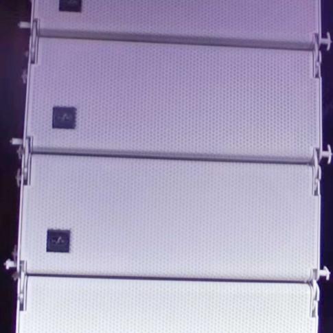 DAS Event 208A Dual 8" Powered Line Array Speaker in White in Array 2
