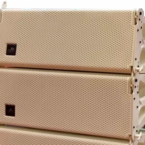 DAS Event 208A Dual 8" Powered Line Array Speaker in White In Array