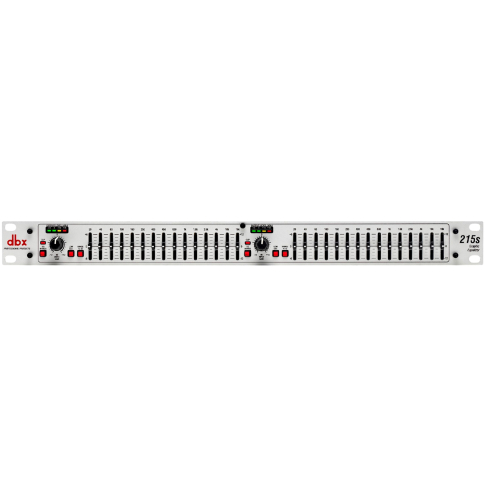 DBX 215s 2 Series Dual Channel 15-Band Graphic Equalizer