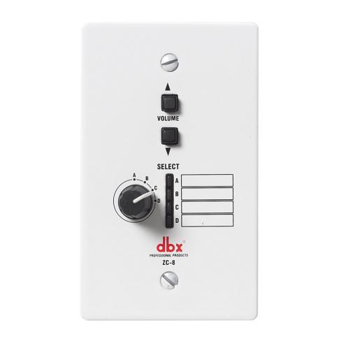 DBX ZC-8 Wall-Mounted Zone Controller
