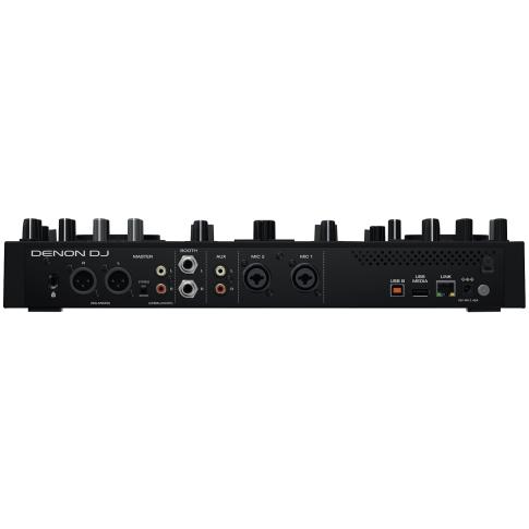 Denon DJ PRIME GO 2-Deck Rechargeable DJ Console with 7" Touchscreen Rear