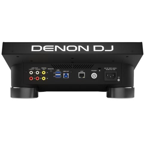 Denon DJ SC5000M Prime Professional DJ Media Player Back View