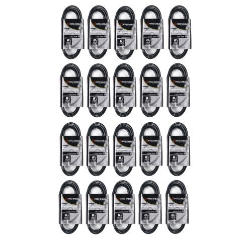 20 Pack ECCOM-6 6FT AC Extension Cords