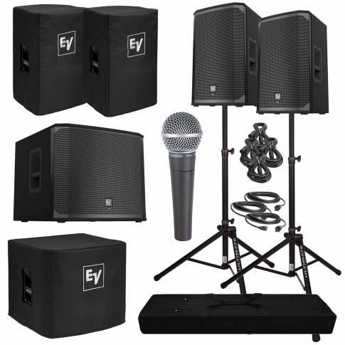 Electro-Voice EKX-12P 12” Powered Speaker & 18" Subwoofer Package