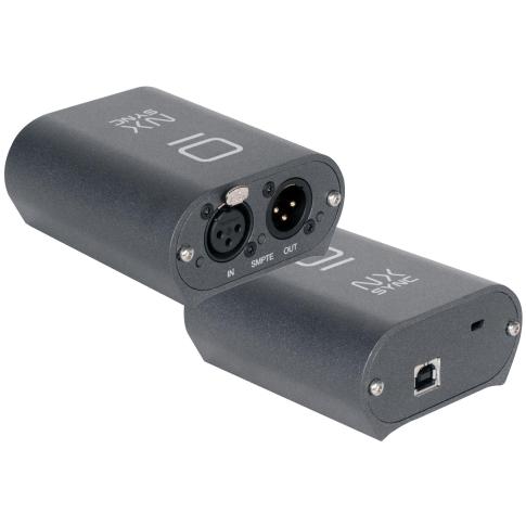 Elation Professional NX SYNC Plug-and-Play USB SMPTE Timecode Device Sides