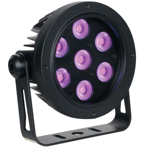 Elation Professional Prisma Mini Par 20 IP65 UV Wash Par Luminaire