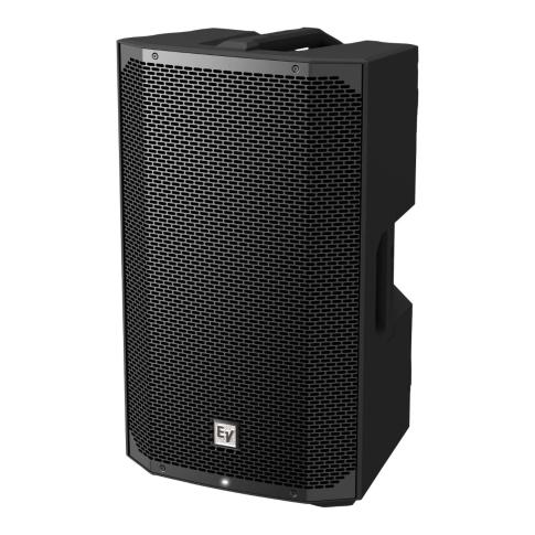 Electro-Voice EVERSE 12 12" Black Battery Powered PA DJ Speaker w Bluetooth Left