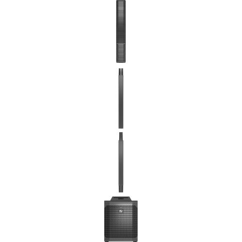 Electro-Voice EVOLVE 30M Portable Column System (black) Front Disassembled