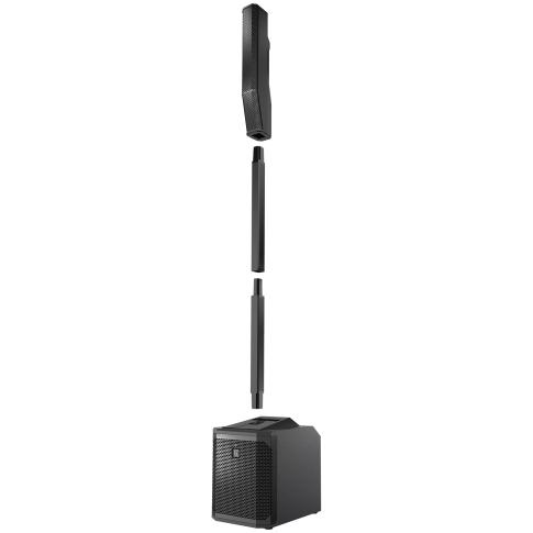 Electro-Voice EVOLVE 30M Portable Column System (black) Left Dissasembled