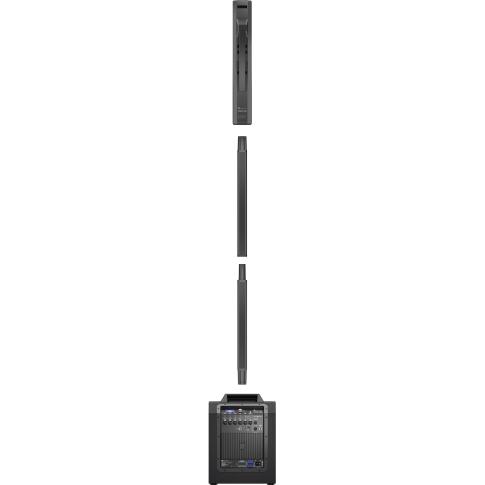 Electro-Voice EVOLVE 30M Portable Column System (black) Rear Disassembled