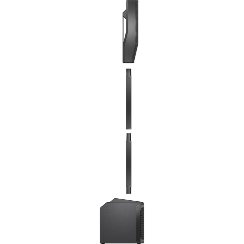Electro-Voice EVOLVE 30M Portable Column System (black) Side Disassembled