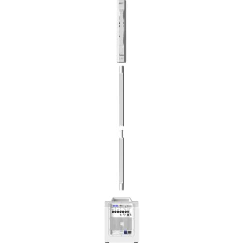 Electro-Voice EVOLVE 30M Portable Column System (white) Rear Disassembled
