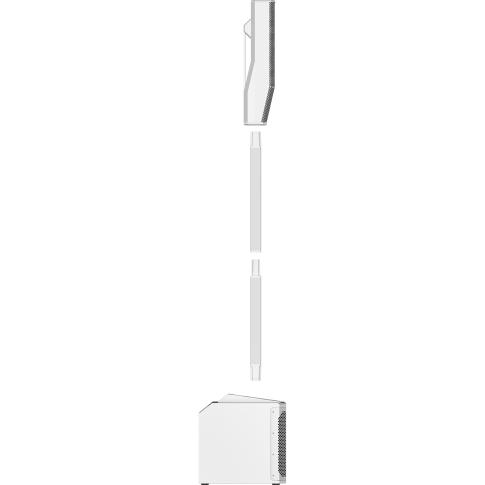 Electro-Voice EVOLVE 30M Portable Column System (white) Side Disassembled