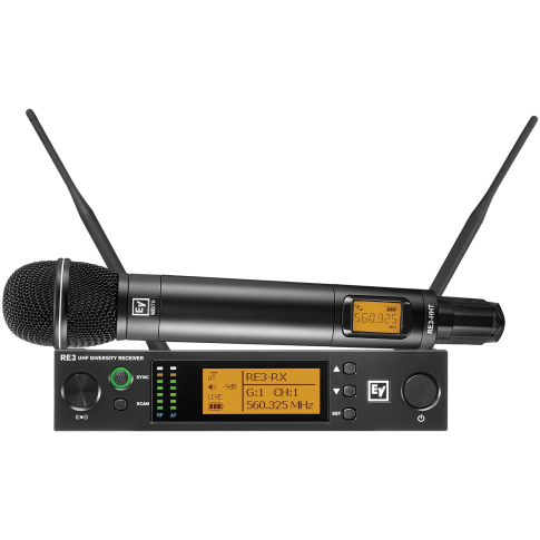Electro-Voice RE3-ND76 UHF Wireless Set Featuring ND76 Dynamic Cardioid Microphone (Band 5H)