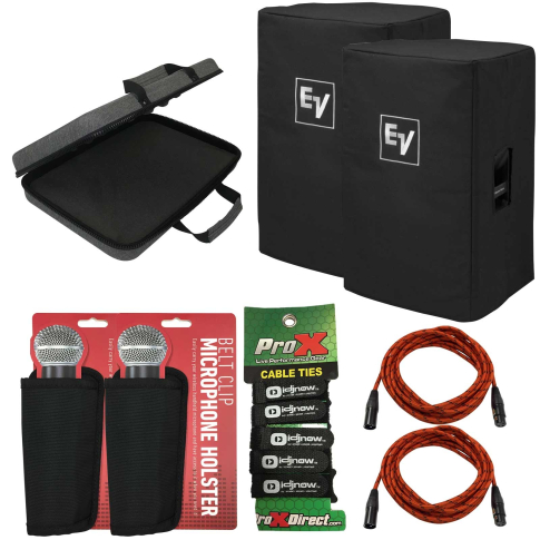 Electro-Voice ZLX-12 and ZLX-12P Speaker Covers with Case and Duo Pack