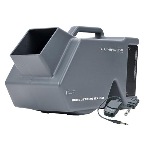 Eliminator Lighting BUBBLETRON EX GO Battery Powered Bubble Machine