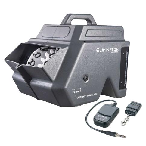 Eliminator Lighting BUBBLETRON EXL GO Powered Portable Bubble Machine
