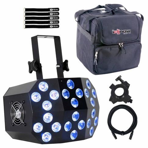 Eliminator Lighting Mega Wash 24 LED Wash Light with Protective Case