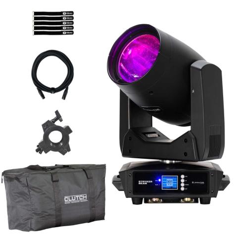 Eliminator Lighting STRYKER BEAM LED Moving Head with Utility Bag